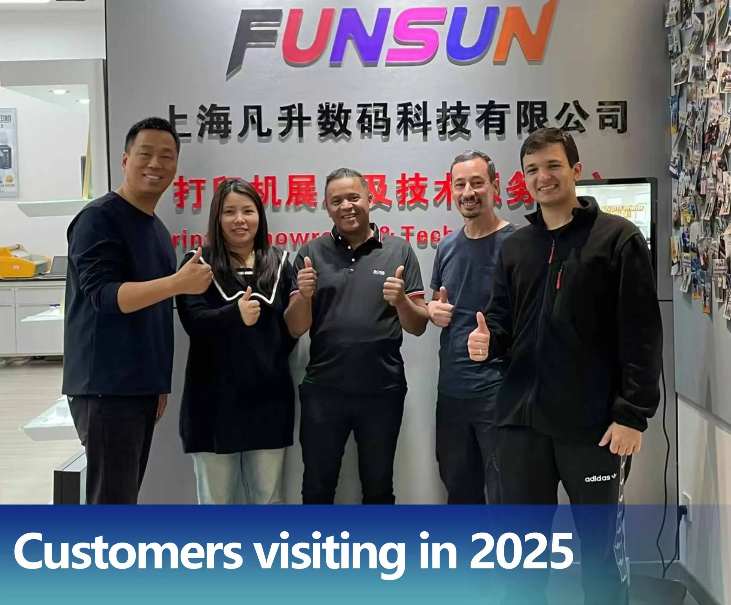 Customers visiting in 2025