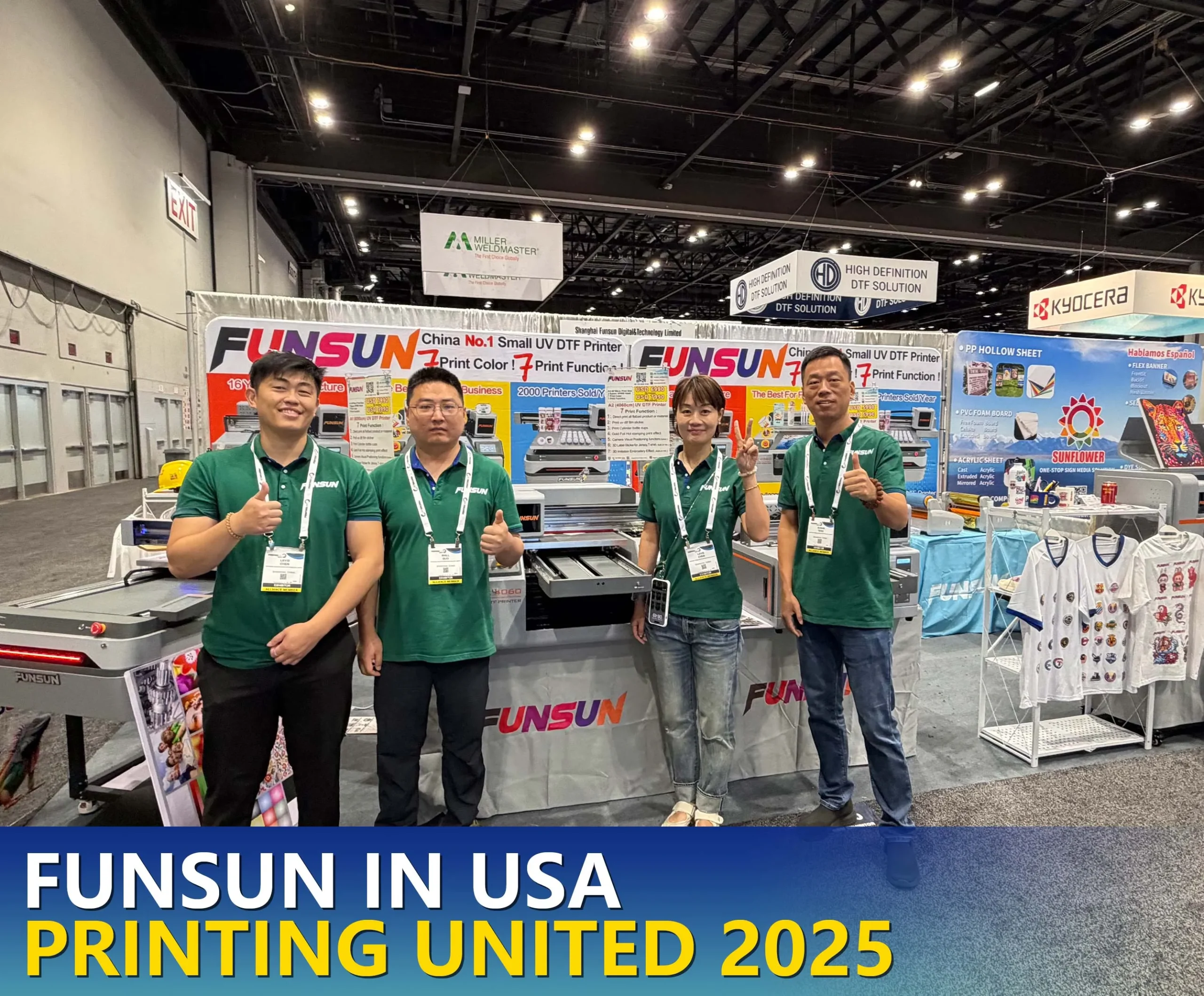 Funsun IN USA PRINTING UNITED 2025