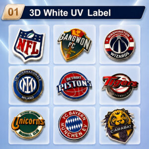 F600 3D UV Label Sticker Printer