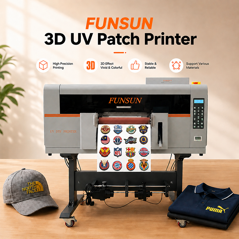 3D UV Patch Printer桌面场景图 1