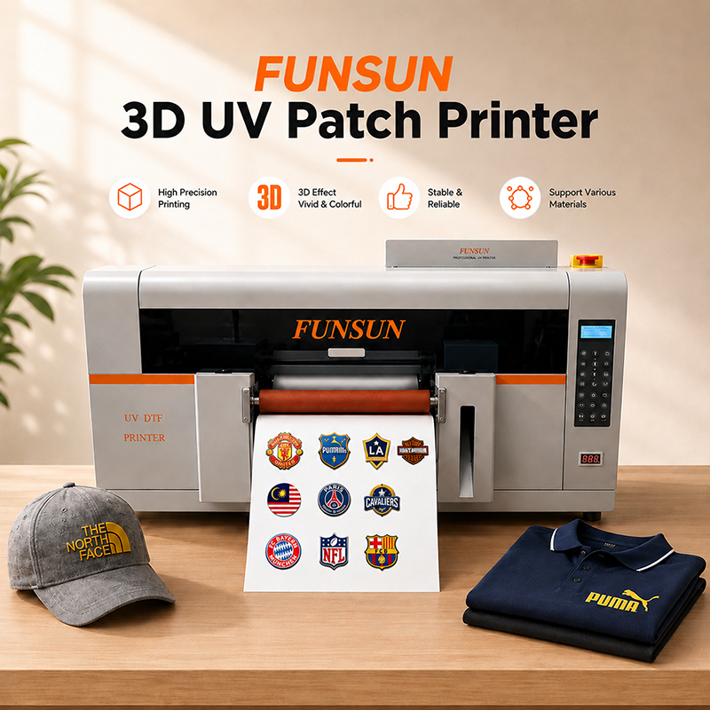 3D UV Patch Printer桌面场景图