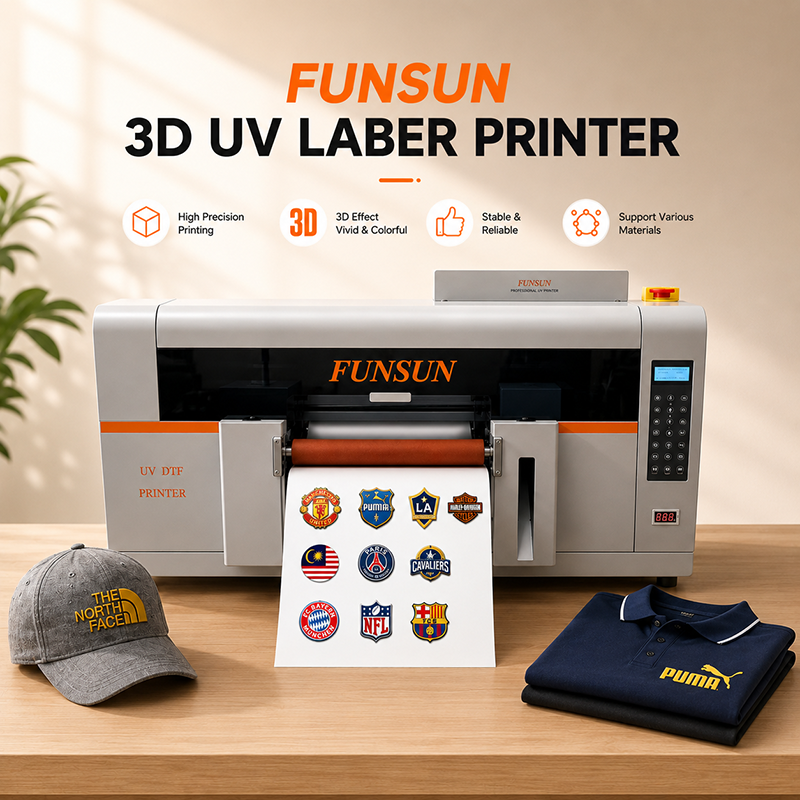 F600 3D UV Label Sticker Printer