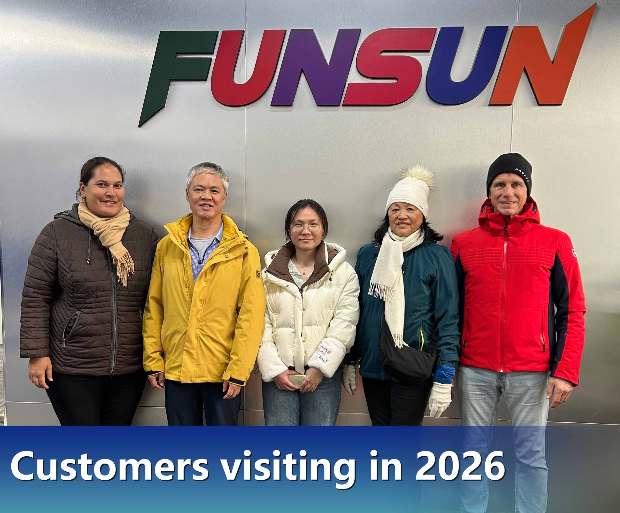 Customers visiting in 2026