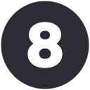 number 8